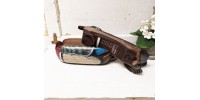 Téléphone vintage huard en bois